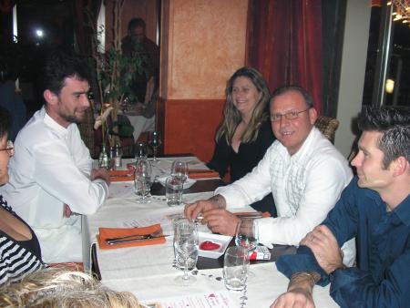 UNE PARTIE DE LA TABLE POUR LA SAINT VALENTIN