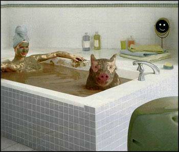 JE REVIENS JE VAIS PRENDRE MON BAIN